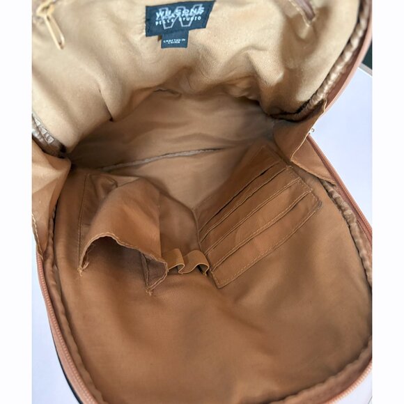 Pelle Studio Wolsons 1995 Vintage Soft Leather Backpack  Zipper Straps Beige main image 9